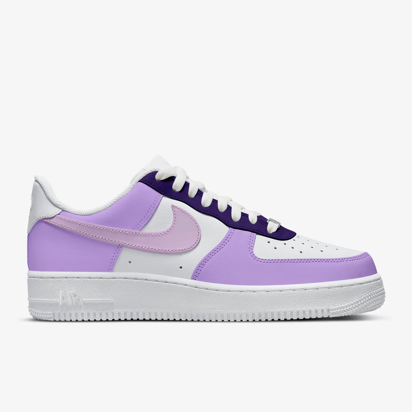 Custom Nike AF1 Low Hand-Painted Sneakers ‘Lilac Sunset’