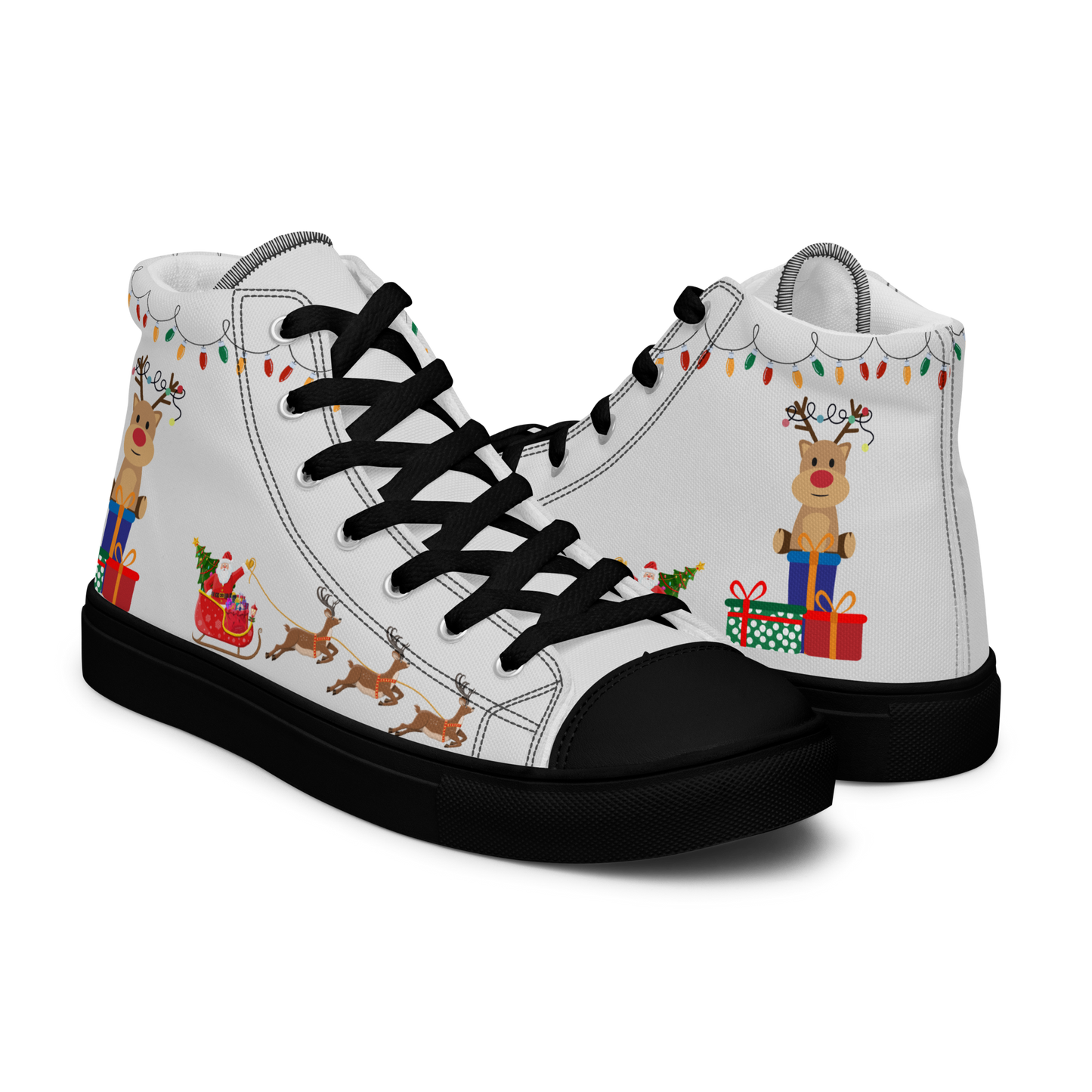 Christmas Cargo High Tops