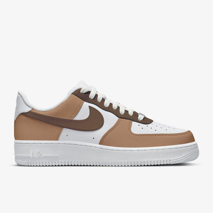 Custom sneakers af1 brown - bbydesignsco