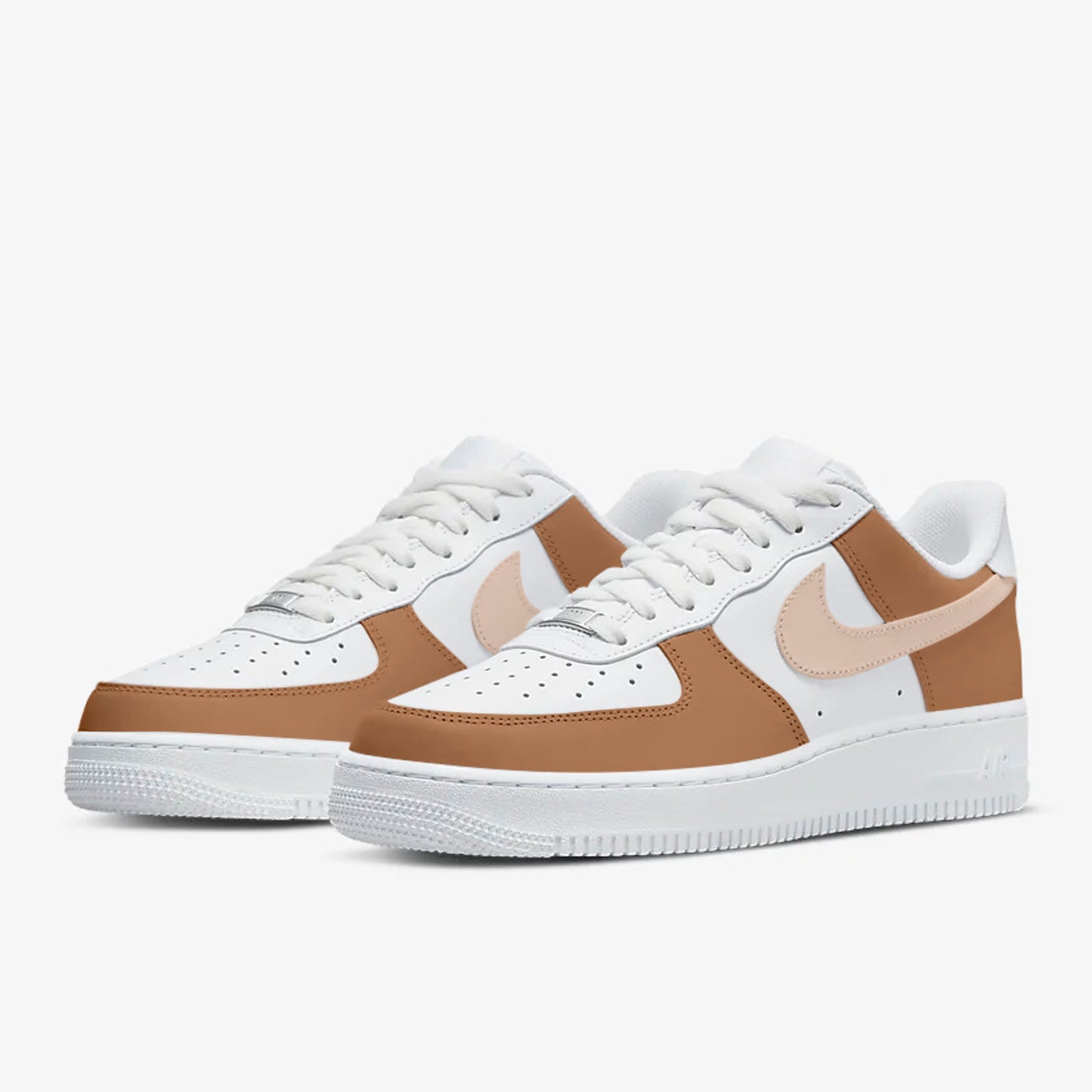 Custom sneakers beige - bbydesignsco