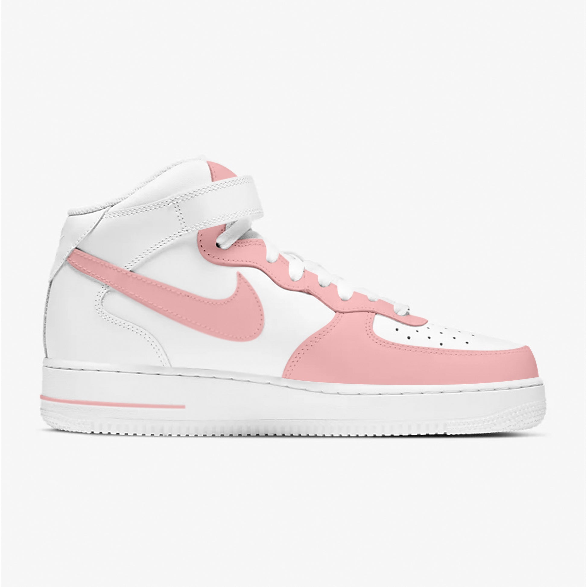pink custom af1
