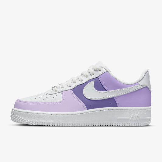 Lilac purple customised af1 - bbydesignsco