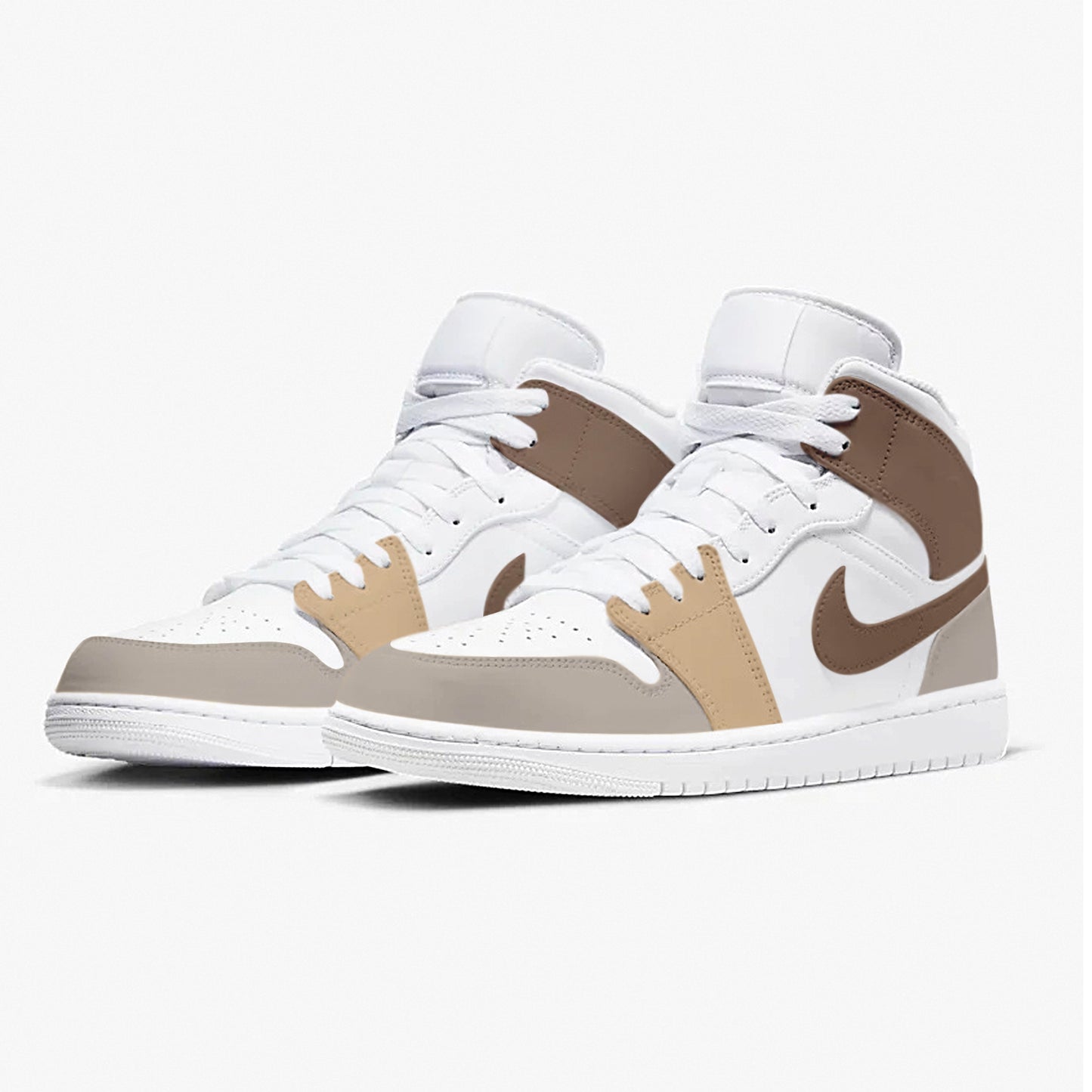 jordan 1 beige customs - bbydesignsco