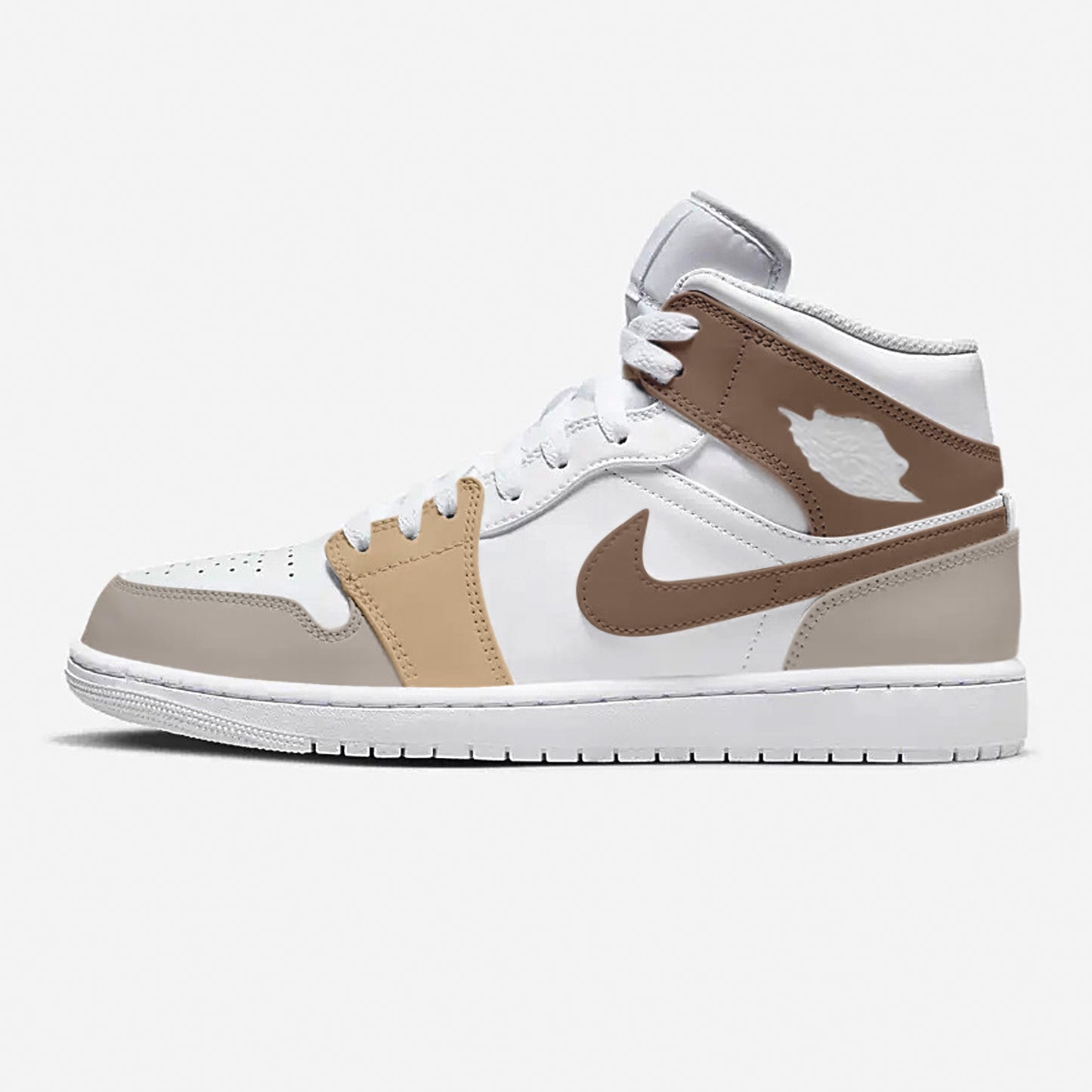 jordan 1 beige customs - bbydesignsco