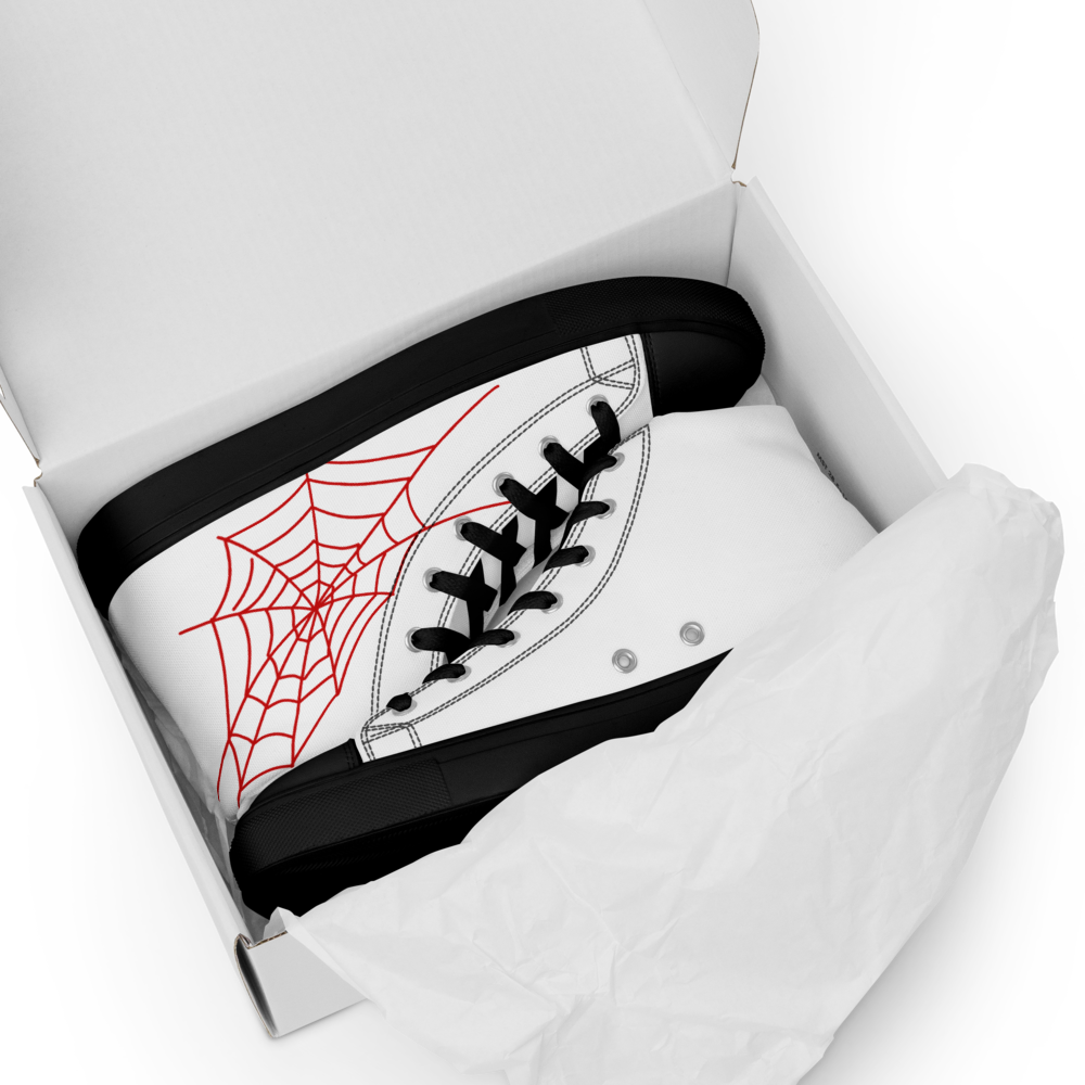 Red Web High Tops